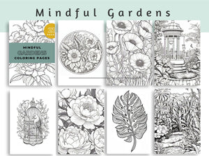 Mindful Gardens Coloring Pages