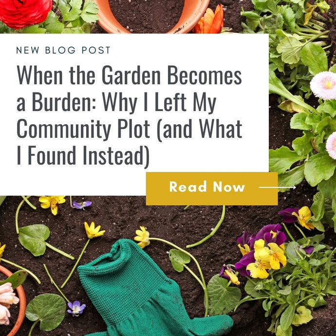 When the Garden Becomes a Burden: Why I Left My Community Plot (and What I Found Instead)