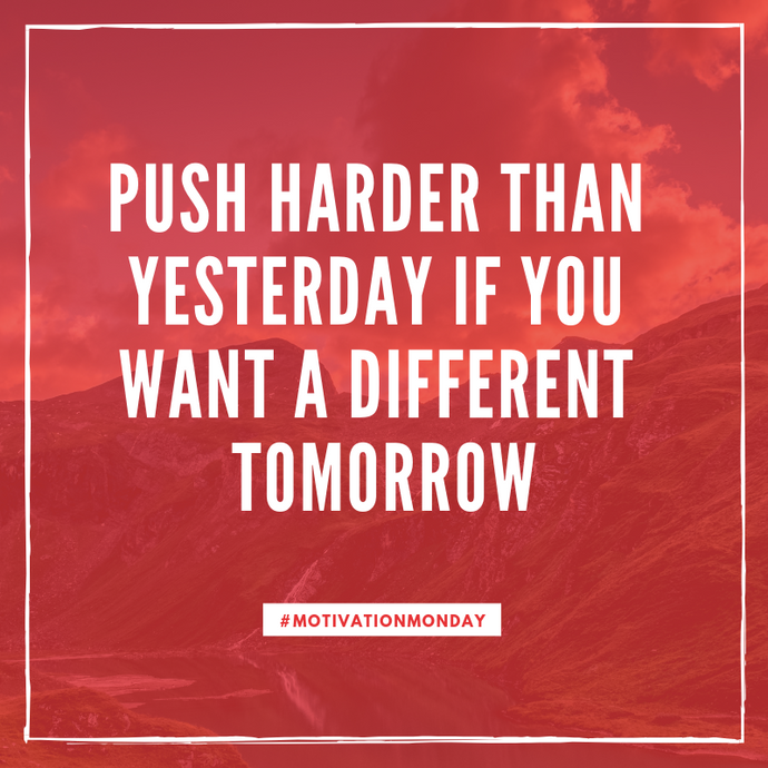 Motivation Monday: See a different tomorrow