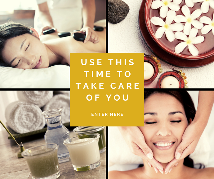Use this time of slowing down to focus on self-care