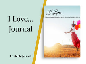 I Love... Journal