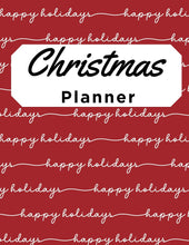 Load image into Gallery viewer, Christmas Planner- Holiday Pattern