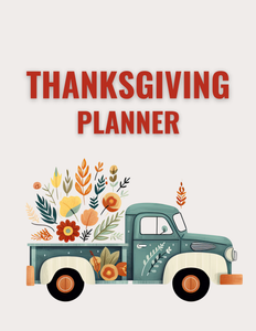 Thanksgiving Planner- Simple