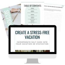 Load image into Gallery viewer, Stress-Free Vacation Journal