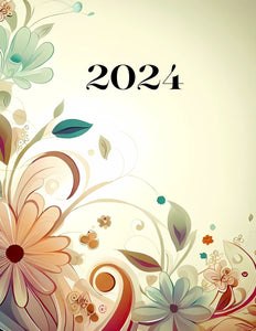 2024 Planner- Floral