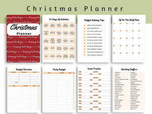 Christmas Planner- Holiday Pattern