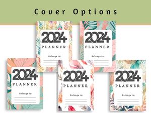 2024 Planner- Simple Boho