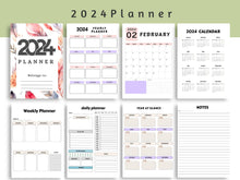 Load image into Gallery viewer, 2024 Planner- Simple Boho