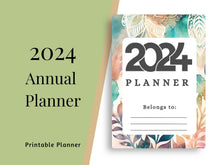 Load image into Gallery viewer, 2024 Planner- Simple Boho