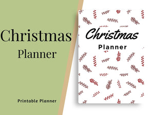 Christmas Planner- Holiday Pattern