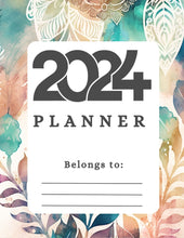 Load image into Gallery viewer, 2024 Planner- Simple Boho