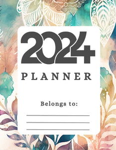 2024 Planner- Simple Boho