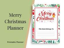 Load image into Gallery viewer, Merry Christmas Planner