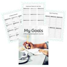 Load image into Gallery viewer, My Goals Journal