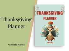 Load image into Gallery viewer, Thanksgiving Planner- Simple