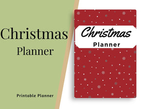 Christmas Planner- Holiday Pattern