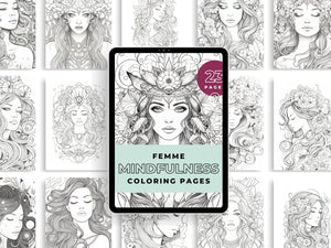Femme Coloring Pages