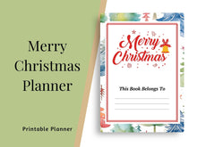 Load image into Gallery viewer, Merry Christmas Planner