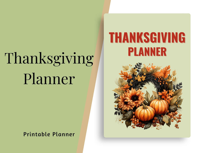 Thanksgiving Planner- Simple