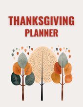 Load image into Gallery viewer, Thanksgiving Planner- Simple