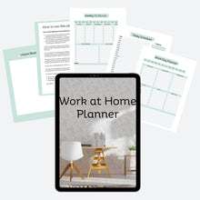 Load image into Gallery viewer, Work at Home Planner