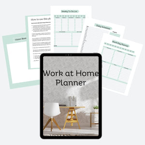 Work at Home Planner