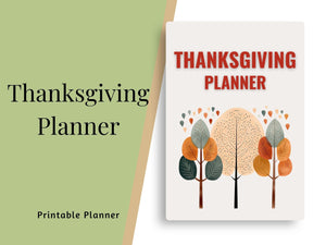 Thanksgiving Planner- Simple