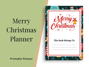 Merry Christmas Planner