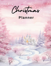 Load image into Gallery viewer, Pink Christmas Planner