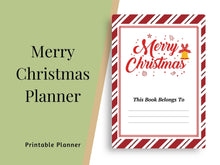 Load image into Gallery viewer, Merry Christmas Planner