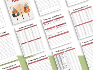 Thanksgiving Planner- Simple