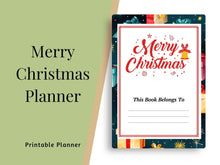 Load image into Gallery viewer, Merry Christmas Planner