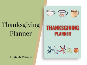 Thanksgiving Planner- Simple