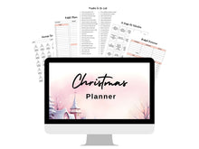 Load image into Gallery viewer, Pink Christmas Planner