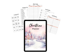 Pink Christmas Planner