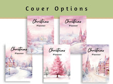 Load image into Gallery viewer, Pink Christmas Planner