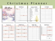 Load image into Gallery viewer, Pink Christmas Planner