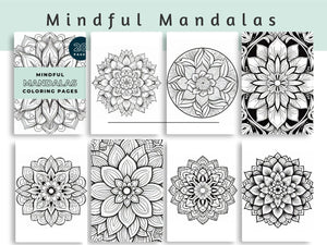 Mindful Mandalas Coloring Pages