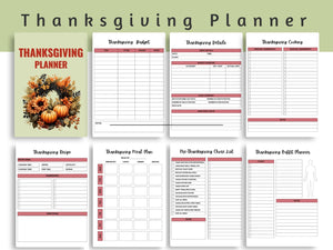 Thanksgiving Planner- Simple