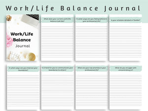 Work/Life Balance Journal