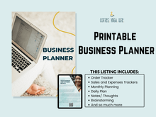 Load image into Gallery viewer, Printable Business Planner