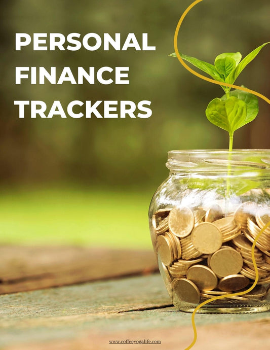 Personal Finance Tracker Planner Pages