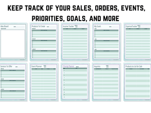 Printable Business Planner