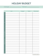 Load image into Gallery viewer, Personal Finance Tracker Planner Pages