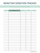 Load image into Gallery viewer, Personal Finance Tracker Planner Pages