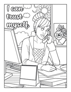 Printable Coloring Pages- "I Can" Affirmations