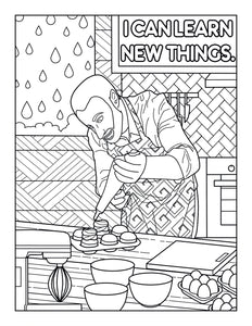 Printable Coloring Pages- "I Can" Affirmations
