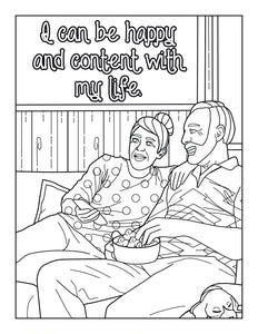 Printable Coloring Pages- "I Can" Affirmations