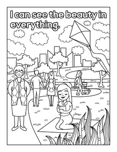 Free Printable Coloring Pages- "I Can" Affirmations