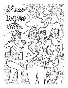 Free Printable Coloring Pages- "I Can" Affirmations